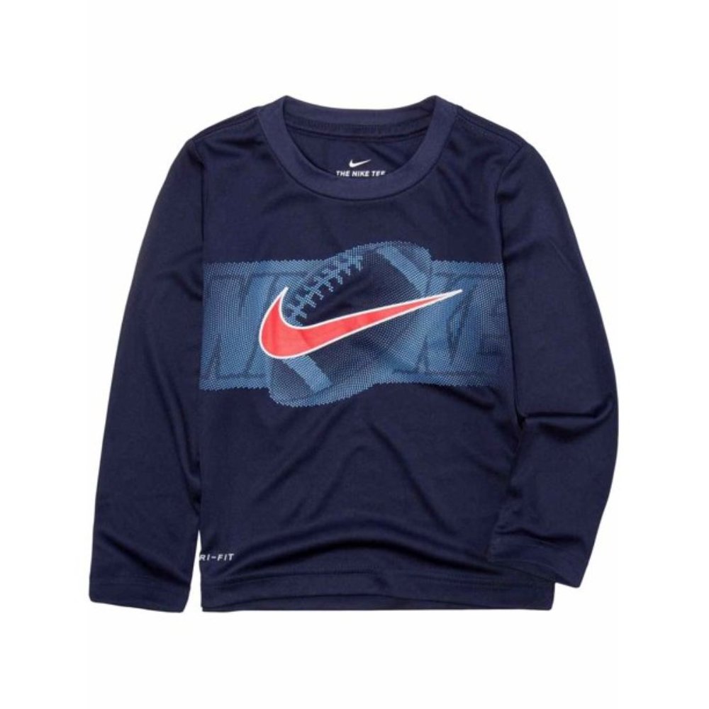 Nike Boy Dri-Fit Blue & Red Football Tee| 4T NWT